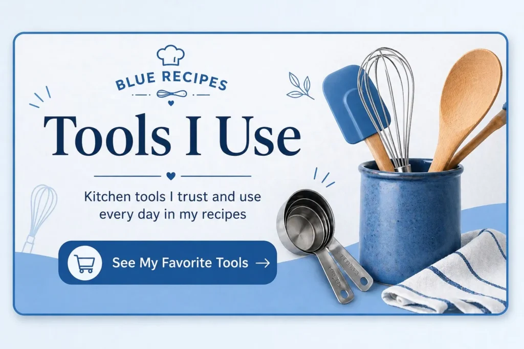 Blue recipes tools
