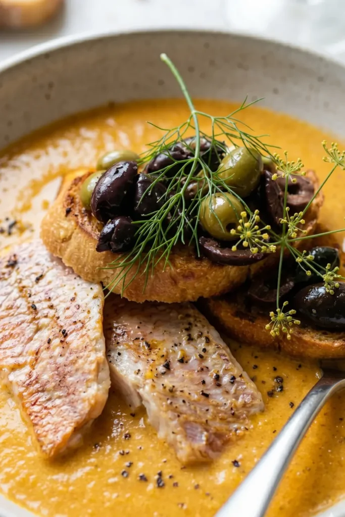 Mullet and Fennel Soup