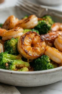 High-Protein Honey Garlic Shrimp