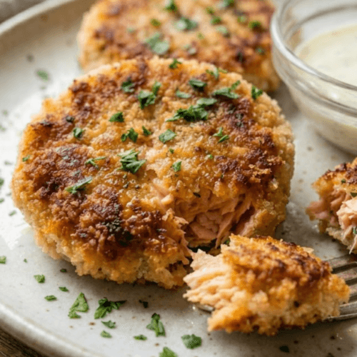 Crispy Salmon Patties