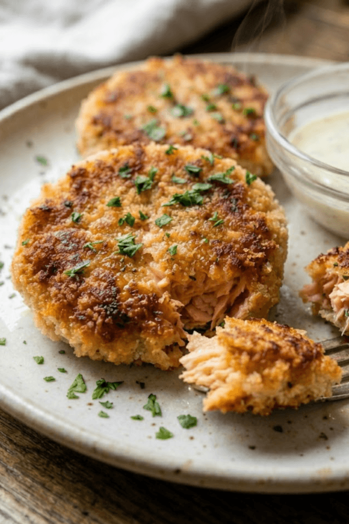 Crispy Salmon Patties