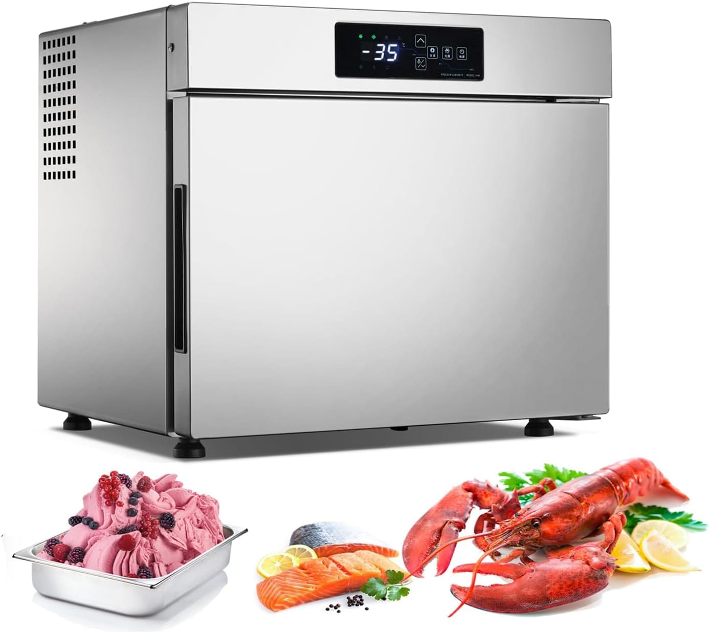 Kolice Commercial Countertop Small Blast Freezer